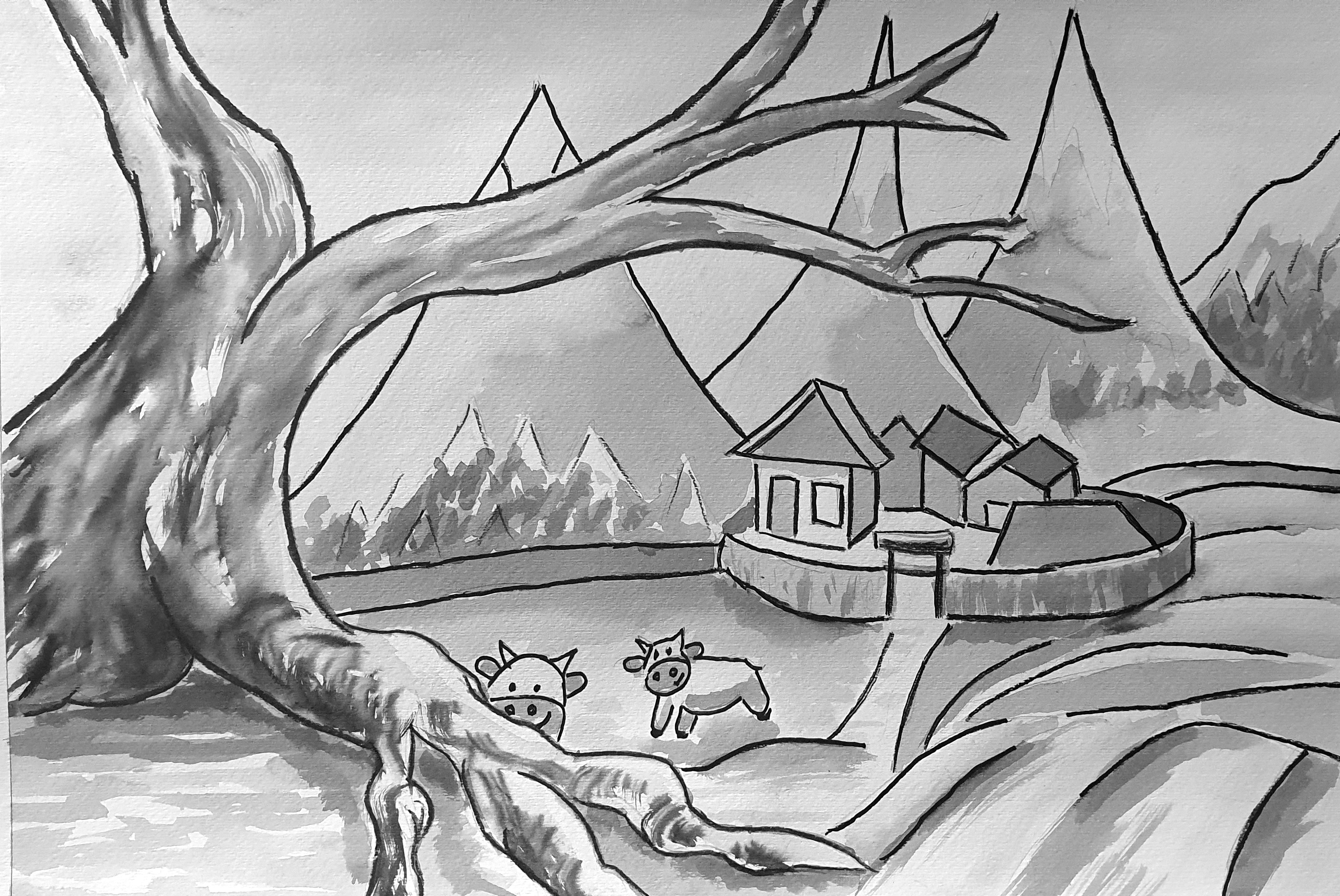 Extrait d'un kamashibai